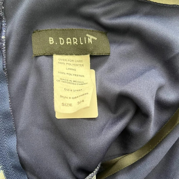 B Darlin Junior Fit and Flare Dress - Size 3/4 - Picture 9 of 9